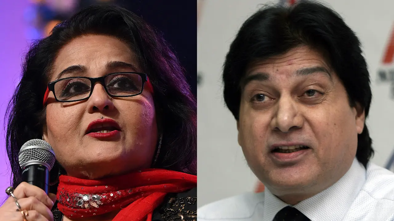 Reena Roy: Yesteryear actress who was married to Pakistani cricketer Mohsin Khan Reena Roy and Mohsin Khan. Photos via AFP