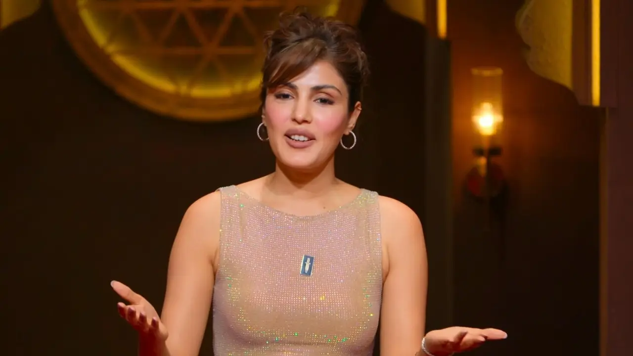 'Have always been innocent': Rhea Chakraborty gets emotional as she is evicted from The Traitors 2 Rhea Chakraborty. Pic via X