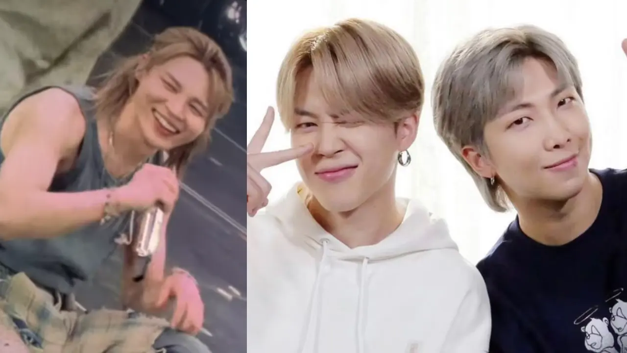 Jimin and RM (Pictures via Instagram)