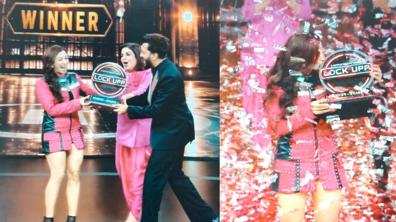 Shreya Kalra, Farah Khan, Riteish Deshmukh (Pictures via X)