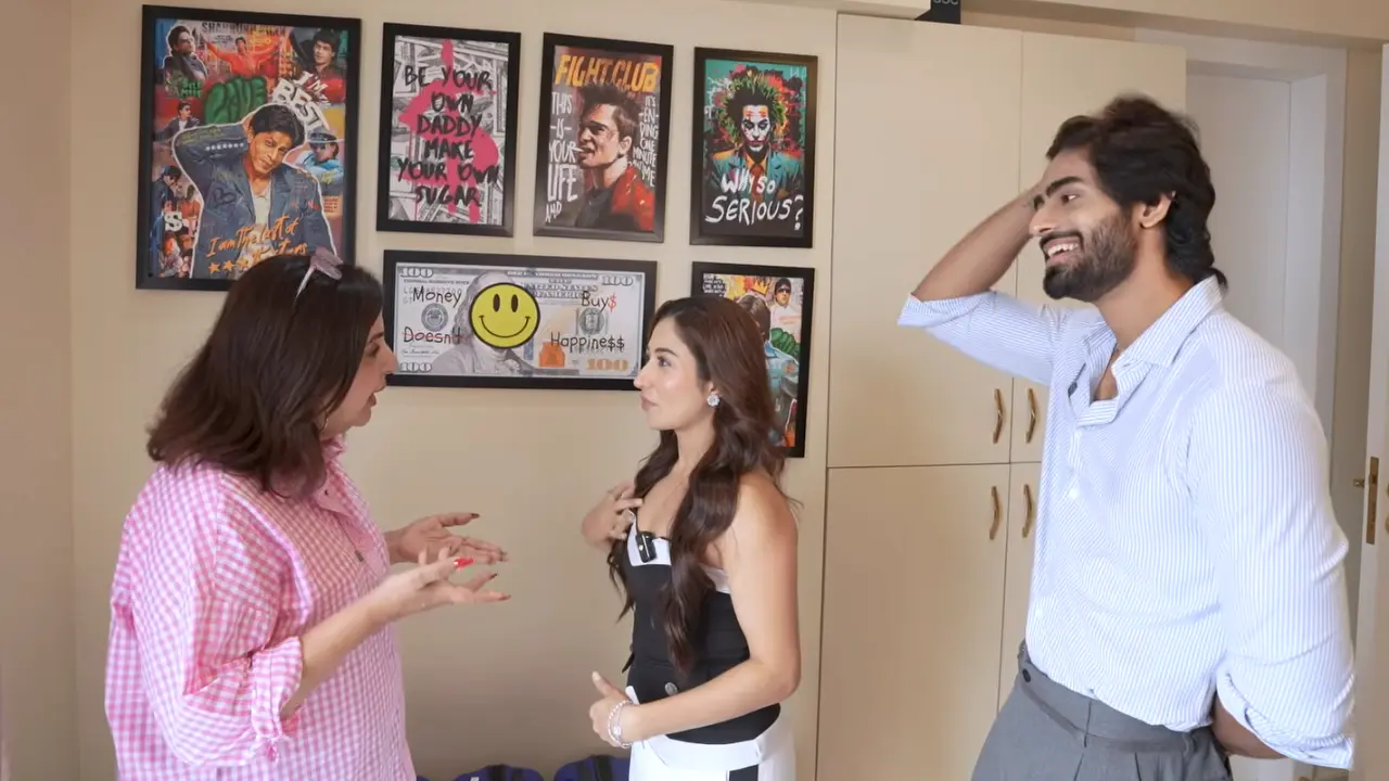 Farah Khan on claims of favouring Lock Upp winner Shreya Kalra: ‘How was I biased?’ Farah Khan, Shreya Kalra and Rishabh Jaiswal (picture via YouTube)