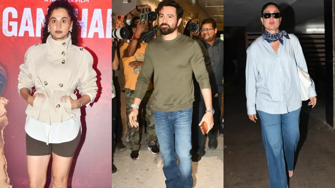 Spotted in the city: Taapsee Pannu, Emraan Hashmi, Kareena Kapoor and more Spotted in the city (Pics/Yogen Shah)