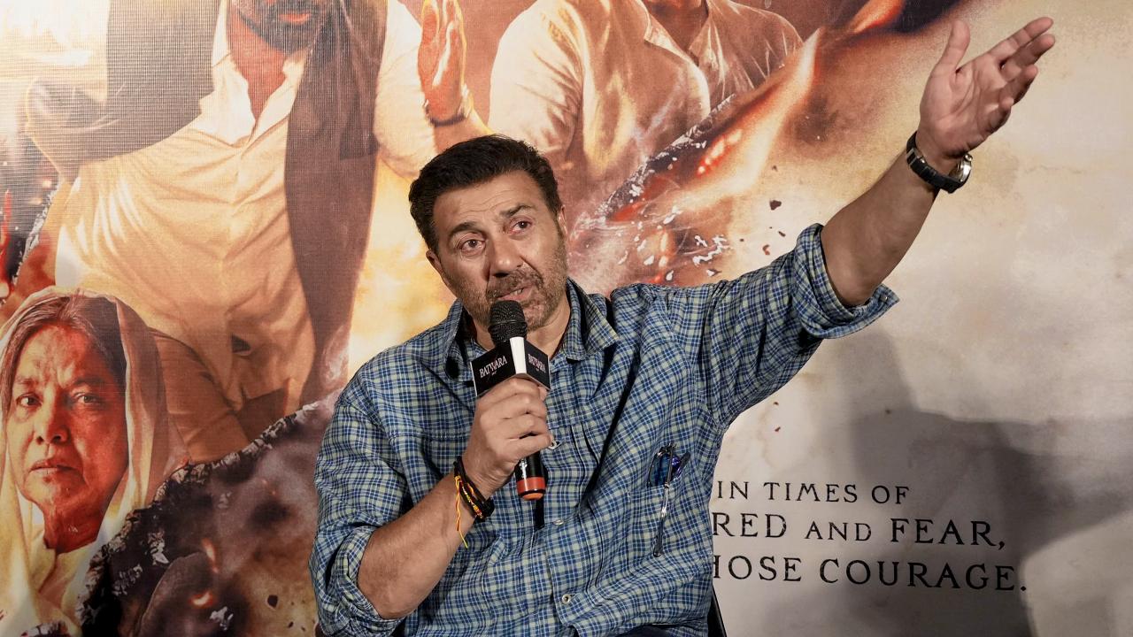 Sunny Deol. Photo by PTI