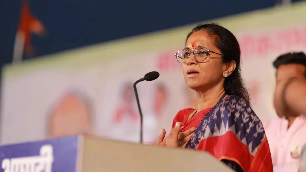 NCP (SP) Lok Sabha MP Supriya Sule. File Pic