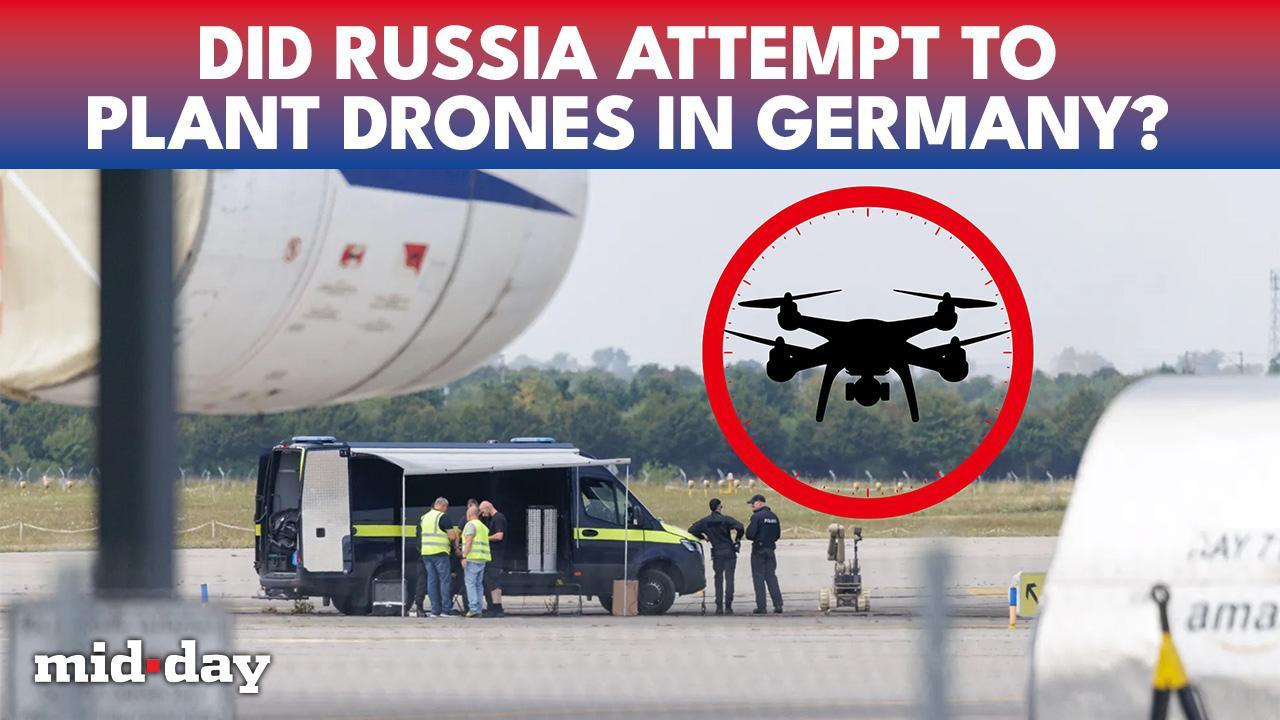 Russia Targeted Germany Airport? Explosive Drone Sparks Hybrid War Fears