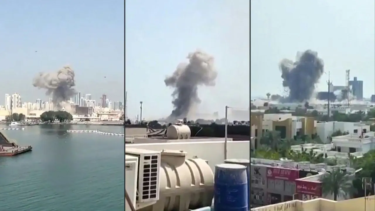 IN PHOTOS: Iran strikes US base in Bahrain amid rising regional tensions