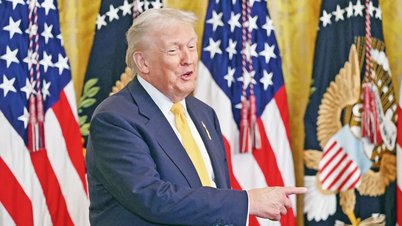 Donald Trump praises Nicki Minaj’s ‘beautiful skin’ at White House event