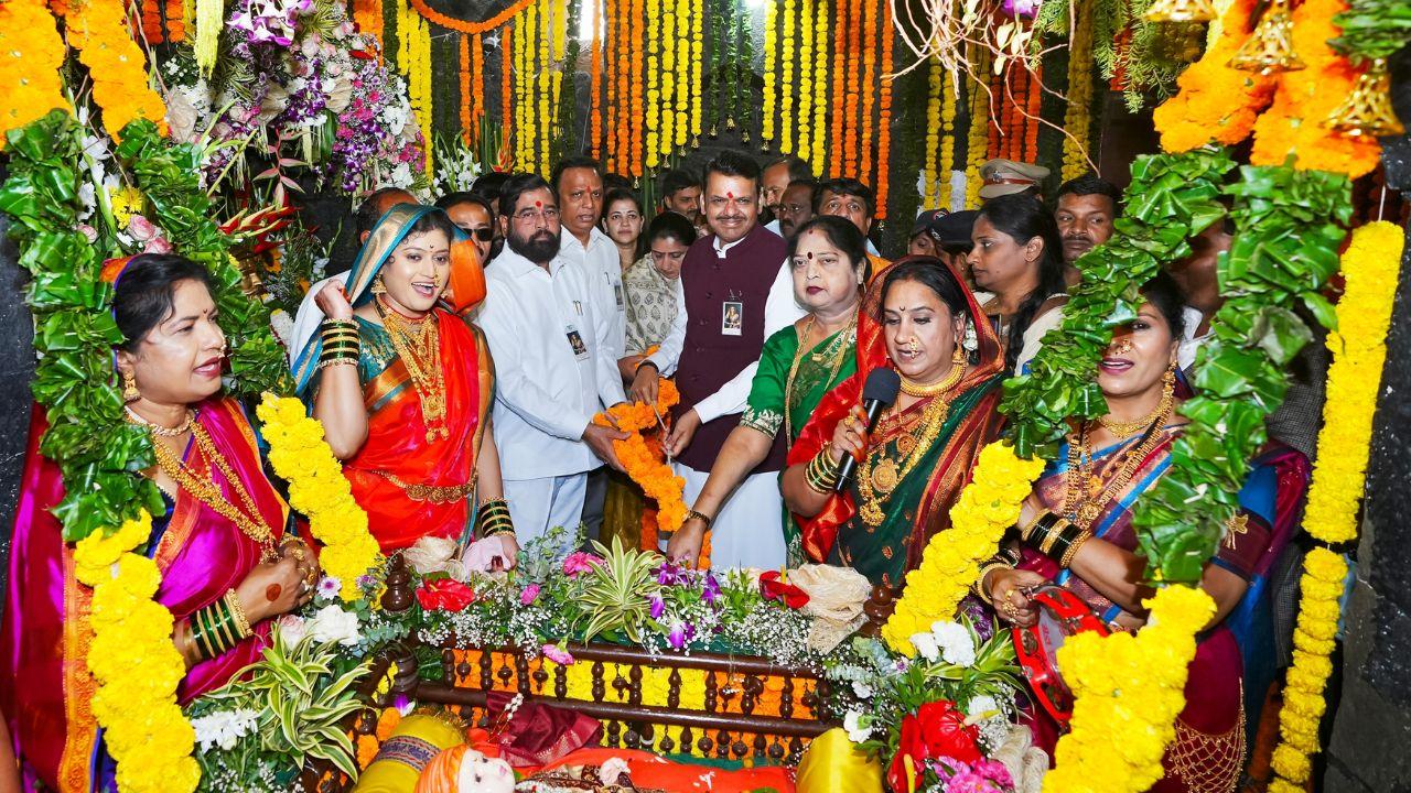 The birth anniversary of Chhatrapati Shivaji Maharaj, the founder of Hindavi Swarajya, is celebrated with immense enthusiasm and devotion every year at Shivneri Fort, his birthplace, amid thunderous chants of 'Jai Jijau, Jai Shivray'