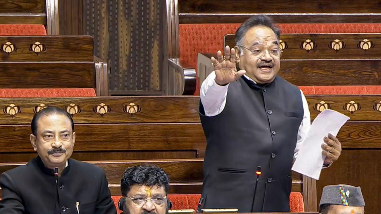 <p>Rajya Sabha BJP member Samik Bhattacharya launched a scathing attack on the TMC-led West Bengal government, accusing it of not implementing several Central social welfare schemes, including Ayushman Bharat, due to "vendetta politics"</p> <p>Rajya Sabha BJP member Samik Bhattacharya launched a scathing attack on the TMC-led West Bengal government, accusing it of not implementing several Central social welfare schemes, including Ayushman Bharat, due to "vendetta politics"</p>