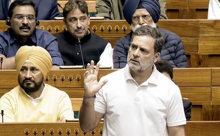 LoP Rahul Gandhi. Pic/PTI