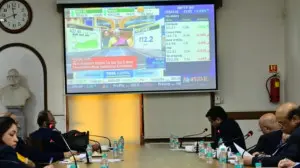 IN PHOTOS: IMC office bearers watch Union Budget 2026 presentation in Mumbai