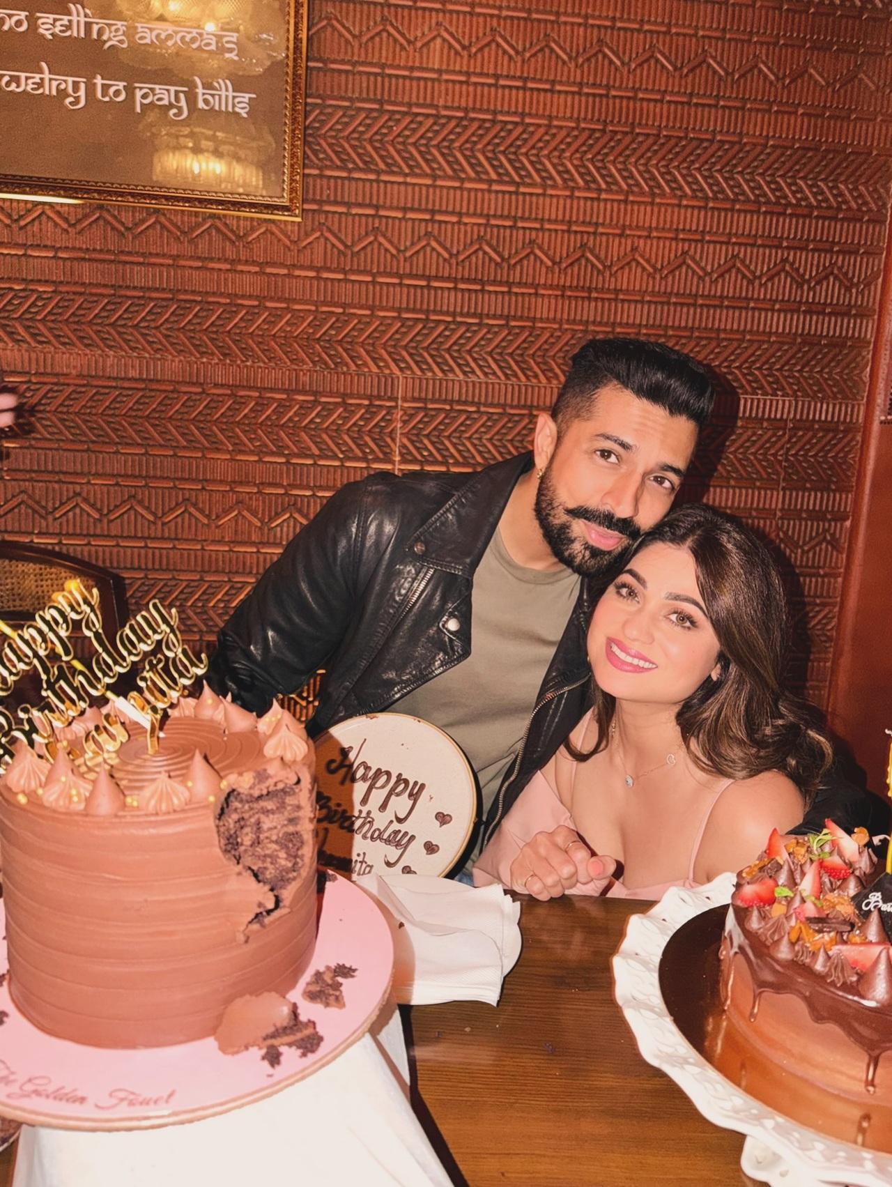 <p>Shamita Shetty rang in her birthday on February 7. The actress was flooded with love and wishes from friends and family members.</p>