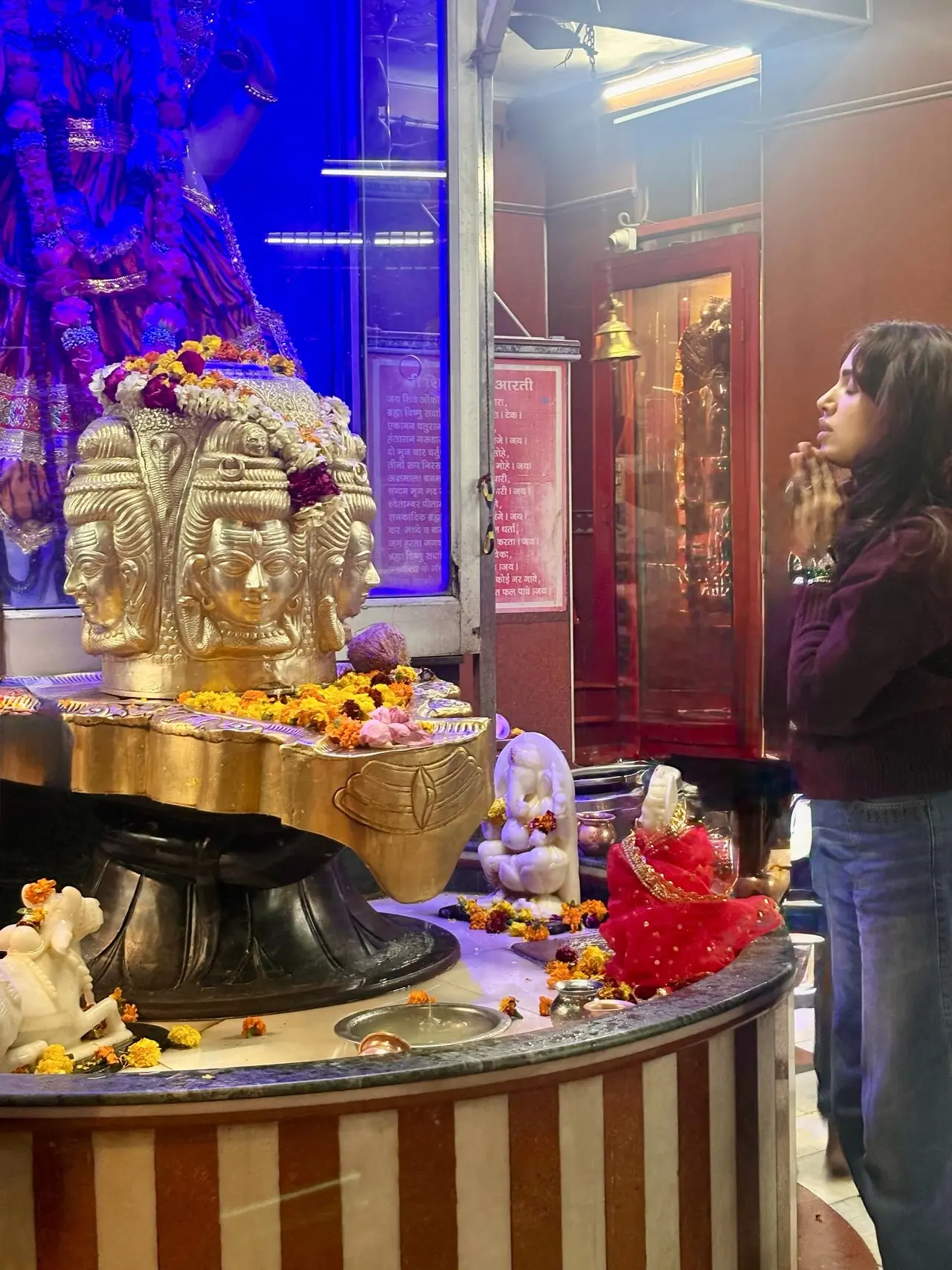 Bhumi Pednekkar shares a heartfelt moment seeking blessings on the occasion of Maha Shivratri. She wrote in the caption, 