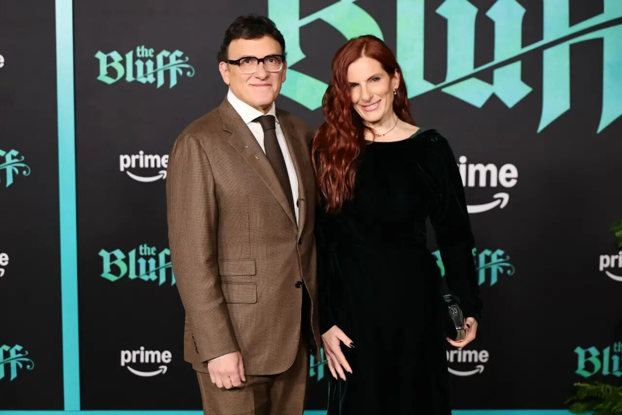 The producers of the film, Anthony Russo and Angela Russo were seen posing together at the premiere.