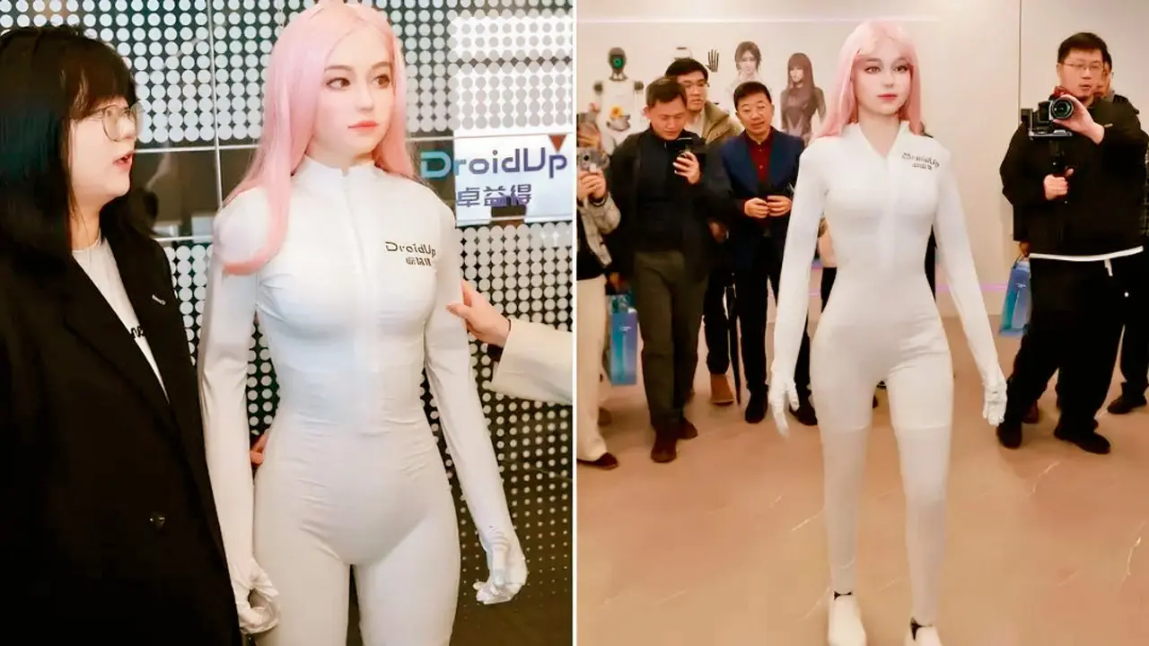 Humanoid robot Moya debuts with lifelike movement and expressions
