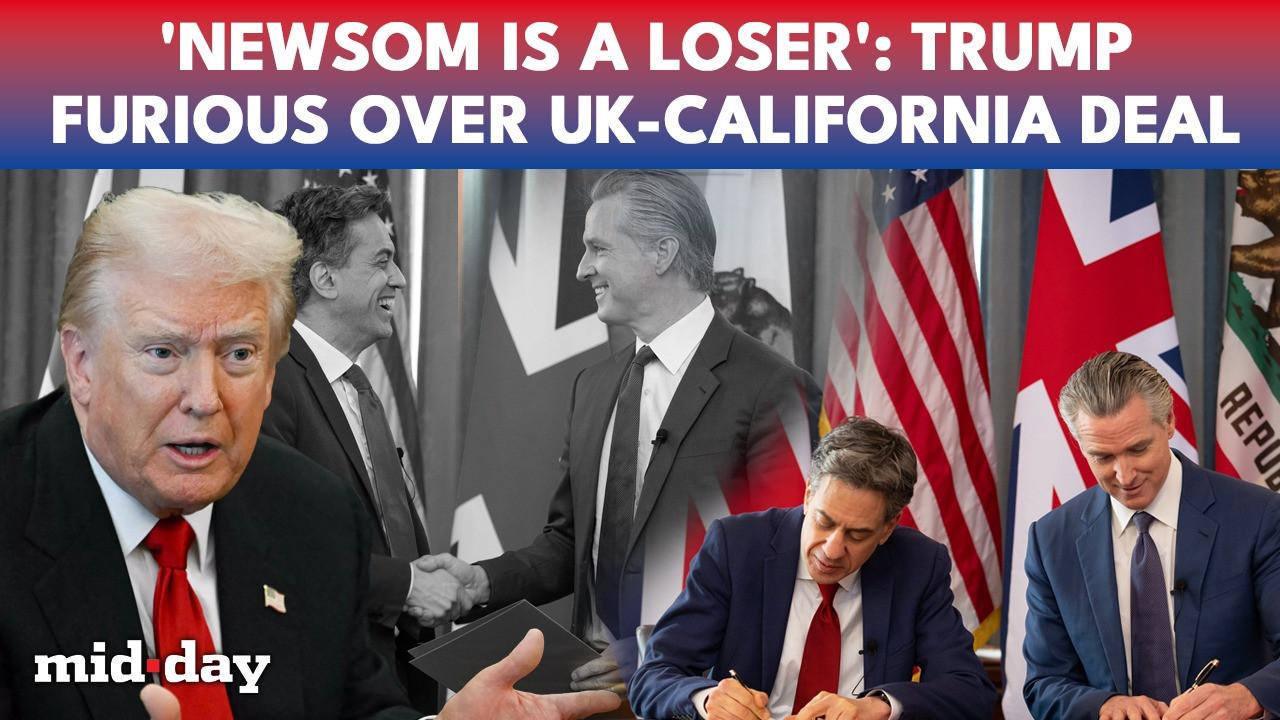 Trump Slams UK for Backing California, Calls Newsom’s Climate Push | WATCH