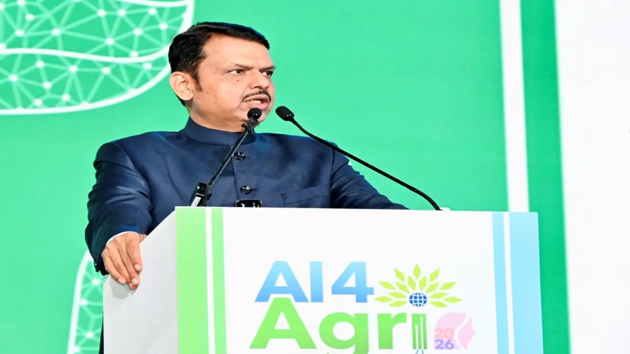 Speaking on technology and agriculture, Fadnavis said, 