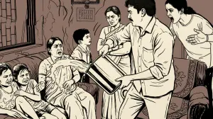 Brave 7-year-old breaks his arm while protecting mother and sisters from attack