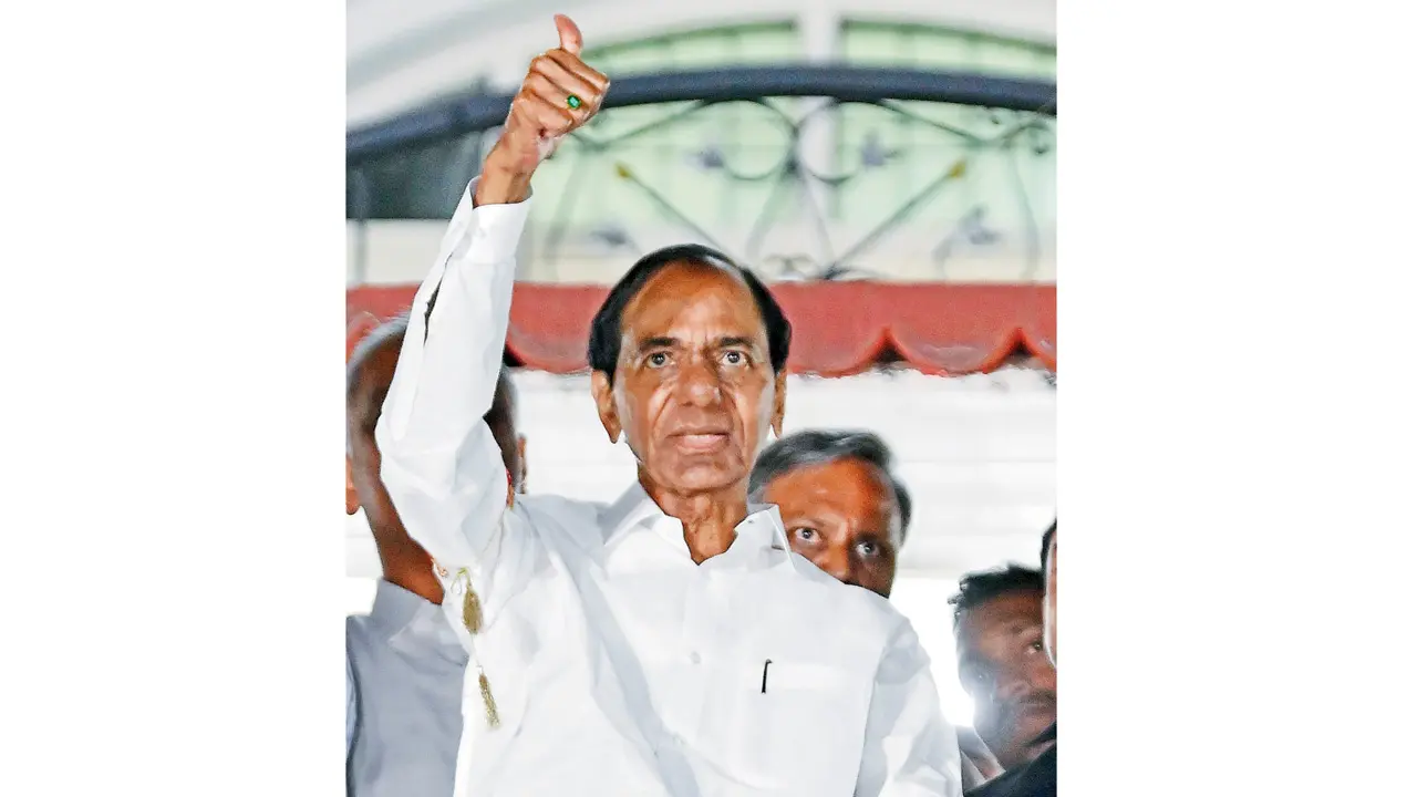 Former Telangana CM KCR grilled for five hours in phone-tap investigation