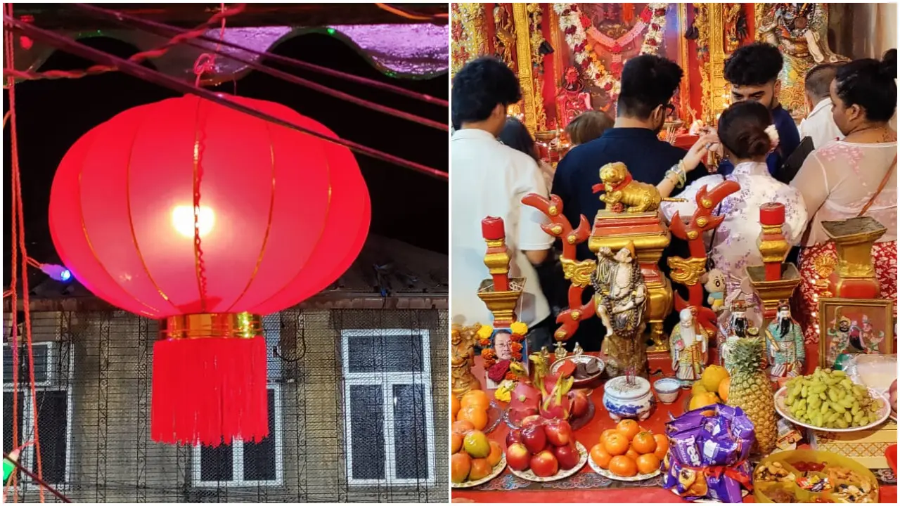 PICS | Chinese NYE 2026: Mumbaikars visit Kwang Kung temple in Mumbai's Mazgaon