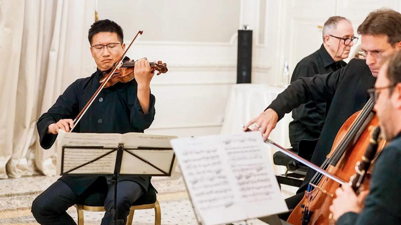 Dan Zhu (violin). Pic Courtesy/@danzhumusic