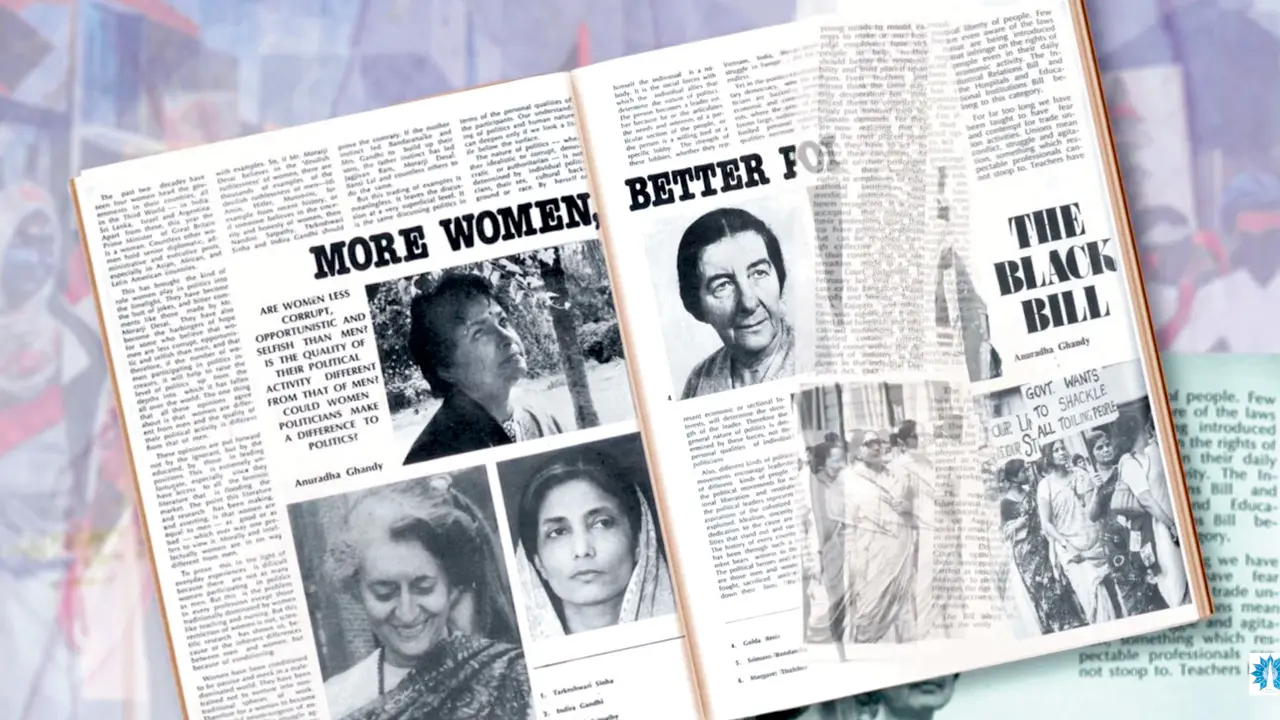 A glimpse of Eve’s Weekly. Pics courtesy/Kerala Media Academy on Youtube