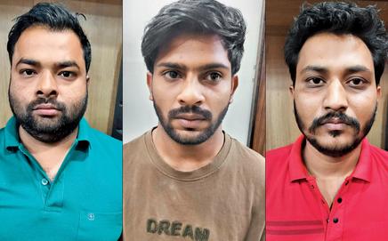 Prashant Sunil Kadav; Pranil Sanjay Rathod; Amar Bapu Shinde. Pics/By Special Arrangement