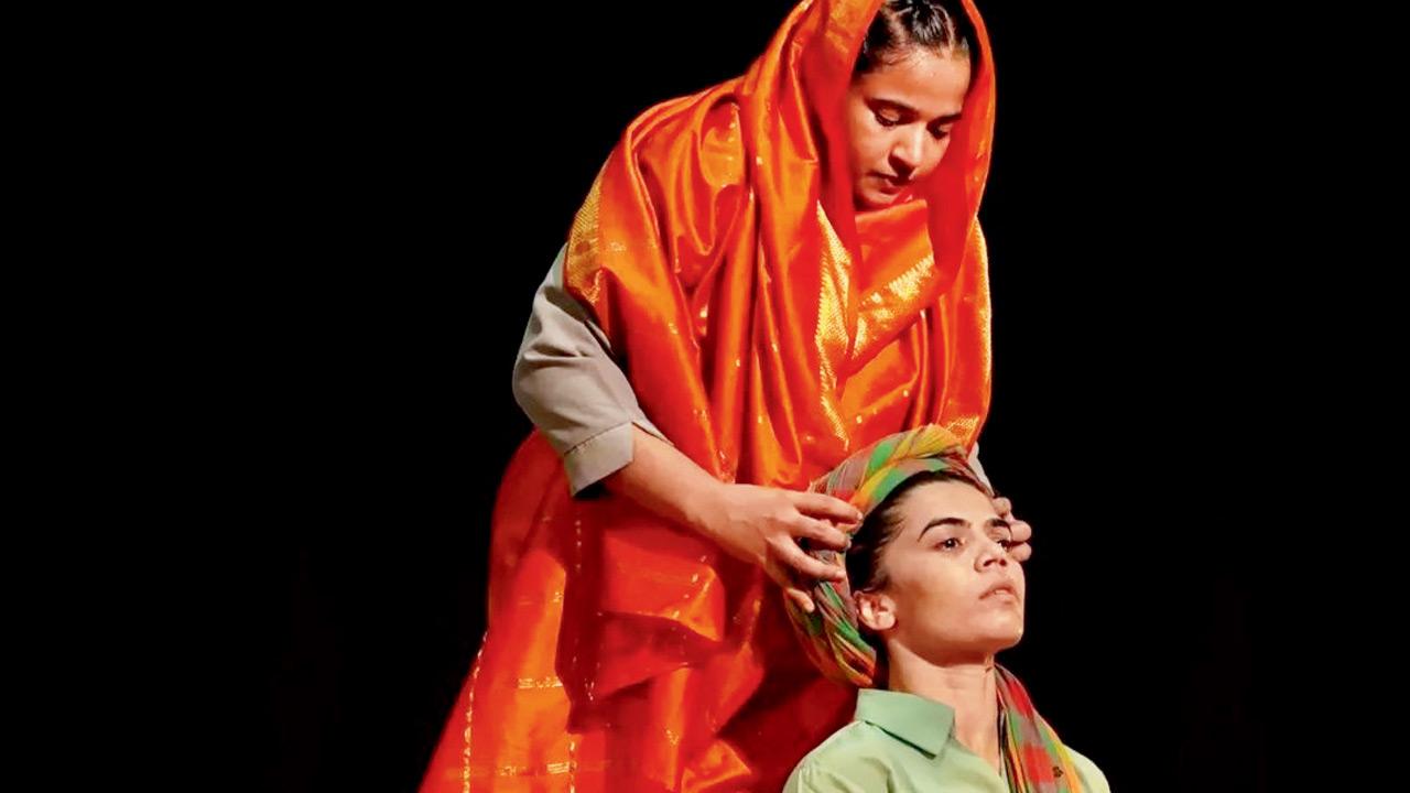 A moment from the play Y, performed in Gibberish. PIC COURTESY/META