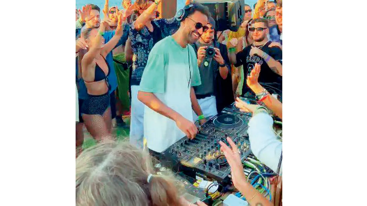 Musician and DJ Jimi Jules at a previous gig. Pic courtesy/@jimi_jules