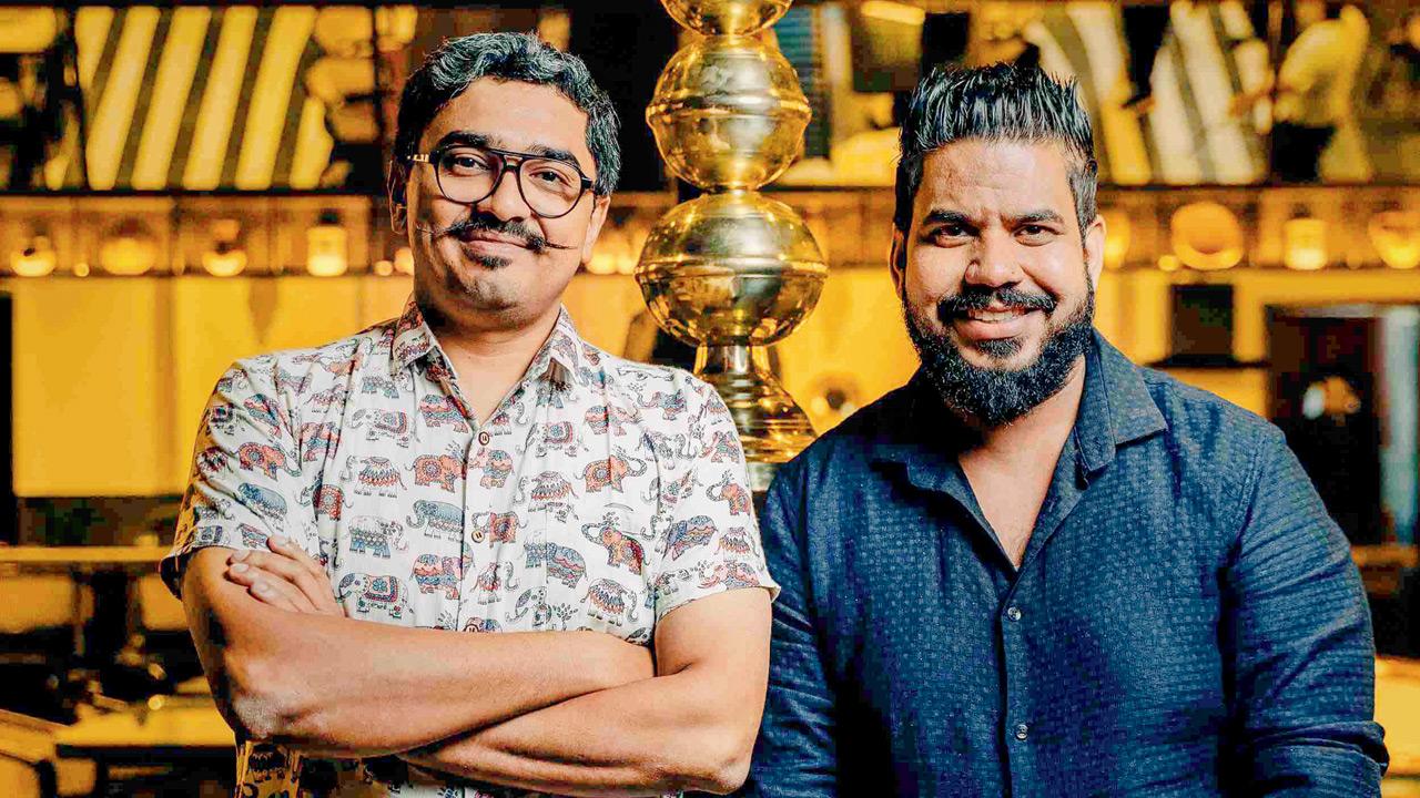 (L) Avinash Kapoli; (R) Chef Sombir Choudhary