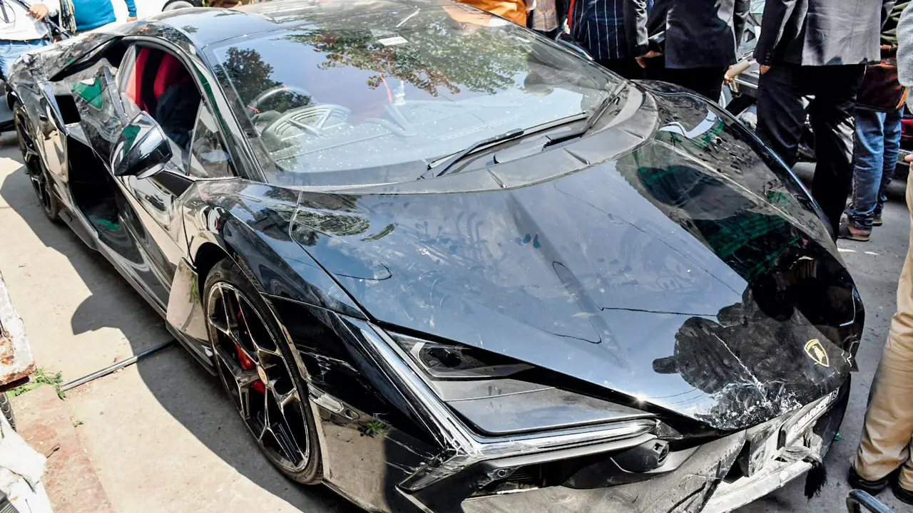 Kanpur: Tobacco baron’s son denies driving luxury car that injured six