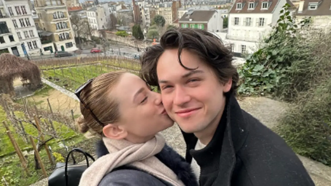 Lili Reinhart shares pics from romantic getaway with Jack Martin