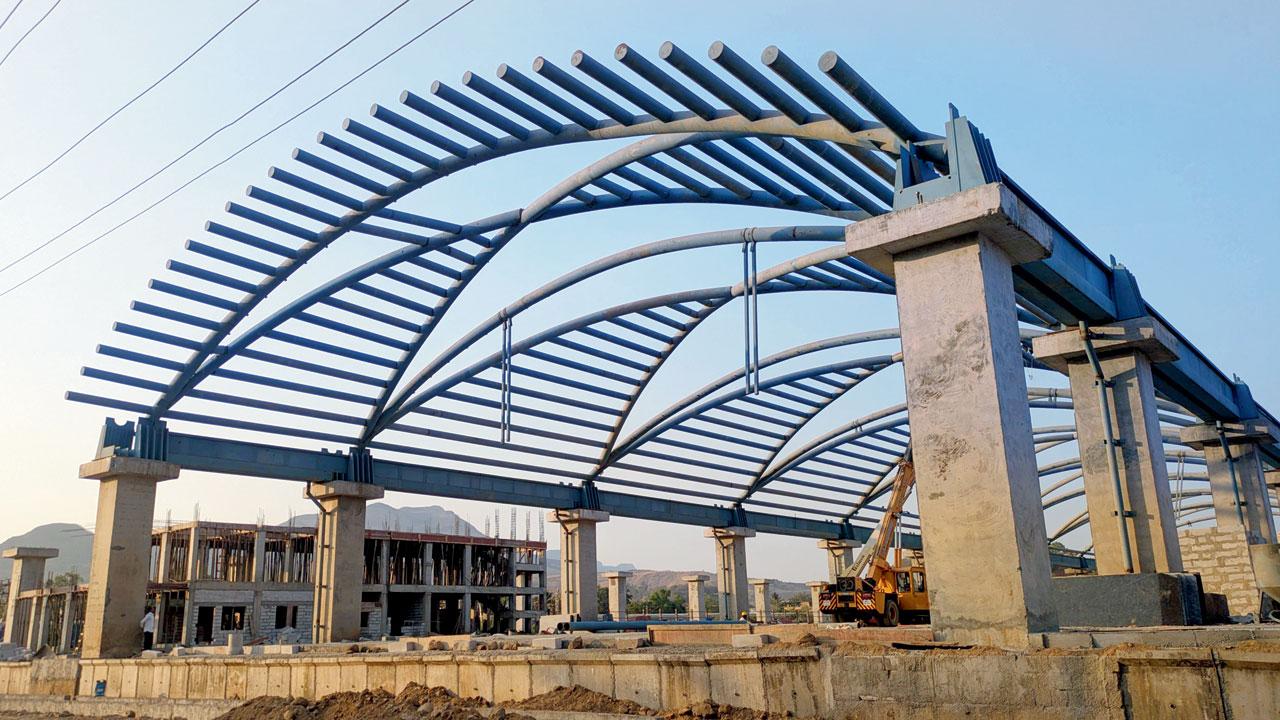 The new Panvel-Karjat railway line. Pics/Rajendra B Aklekar