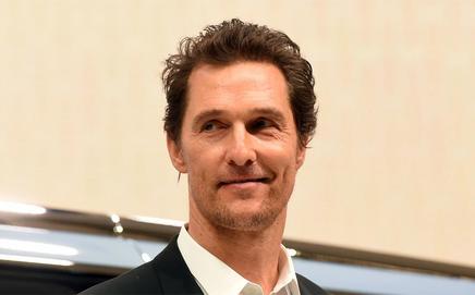 Matthew McConaughey. Pic/AFP