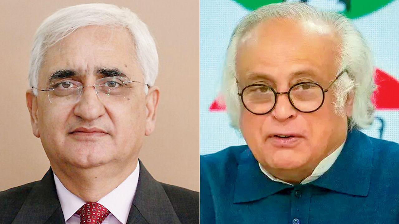 Salman Khurshid and Jairam Ramesh