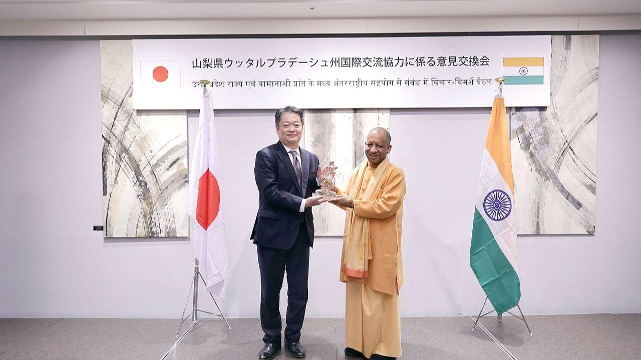 Yamanashi Prefecture Governor Kotaro Nagasaki and CM Yogi Adityanath held discussions to further strengthen Uttar Pradesh–Yamanashi cooperation and advance the growing strategic partnership between the two countries