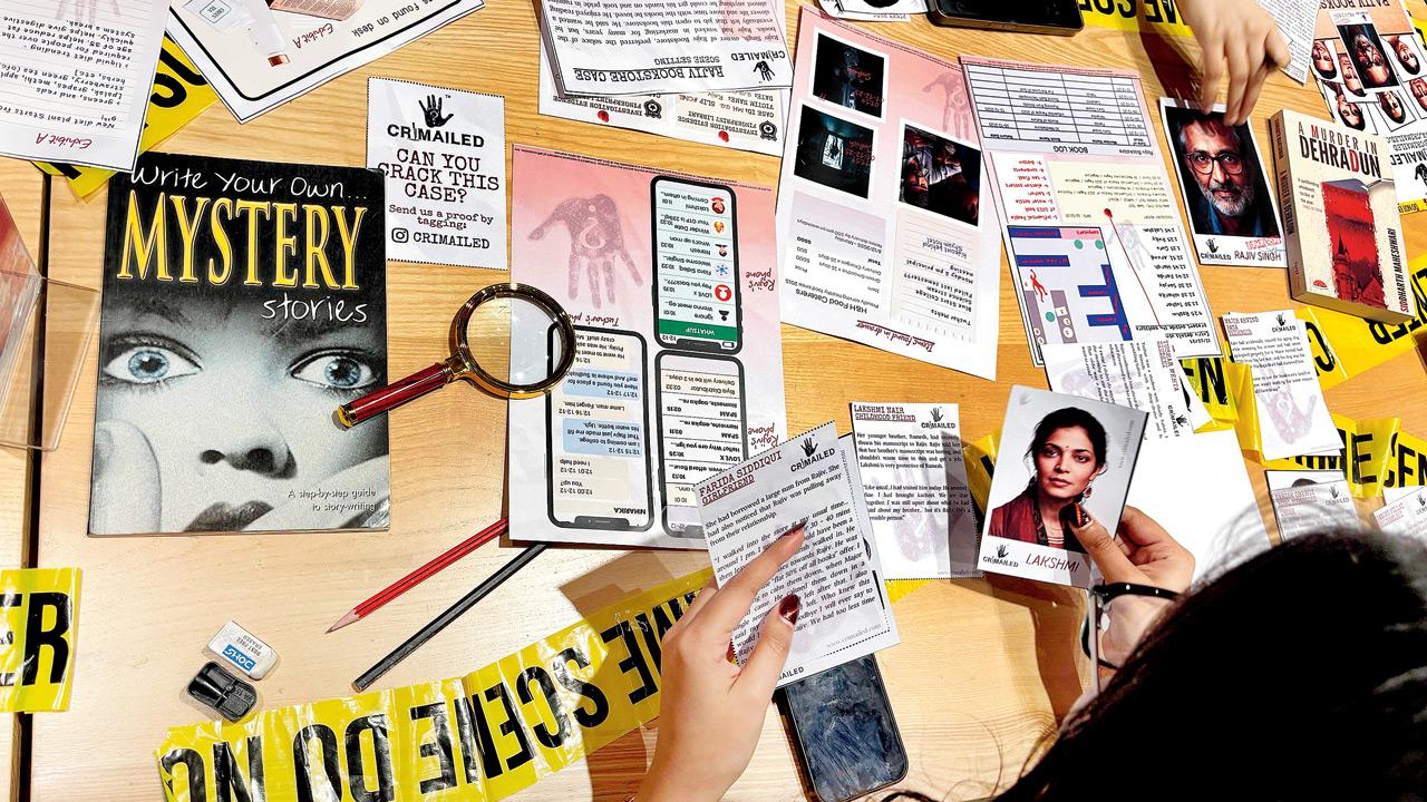 Evening sessions will be hosted for the murder mystery game, titled Who Killed Gagan. pic courtesy/crimailed.com