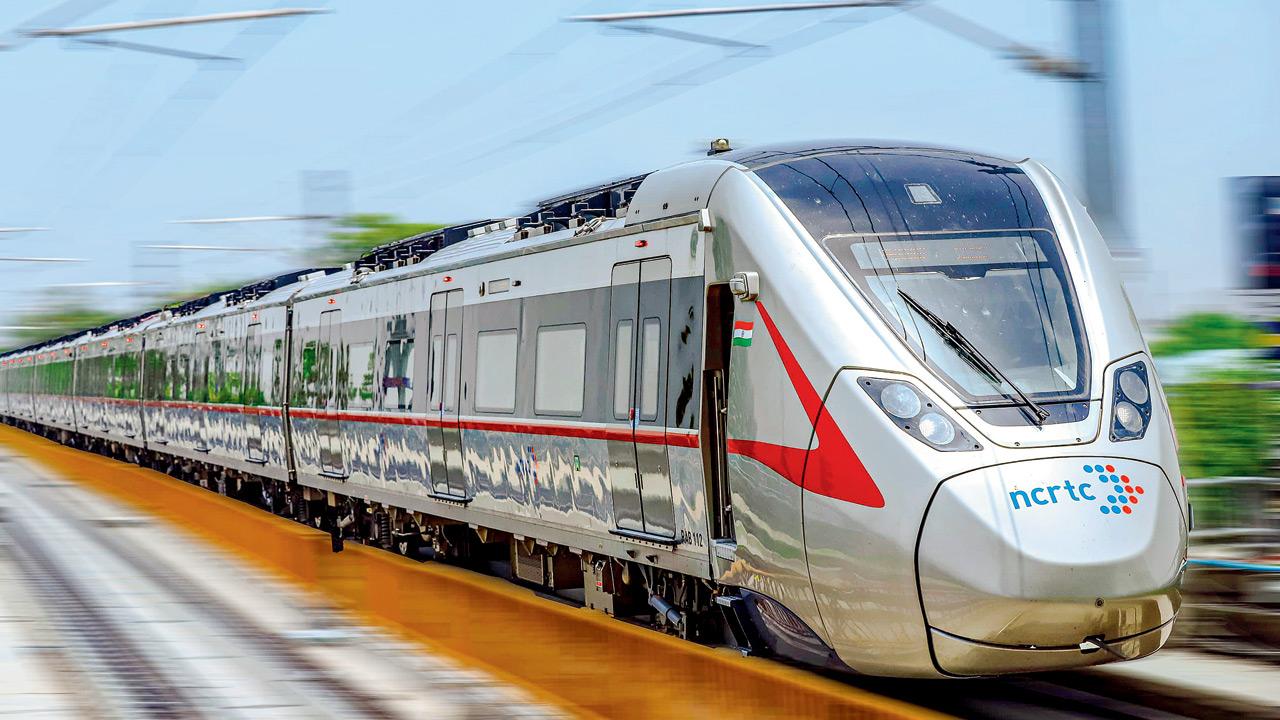 Namo Bharat Express. Pics/PTI