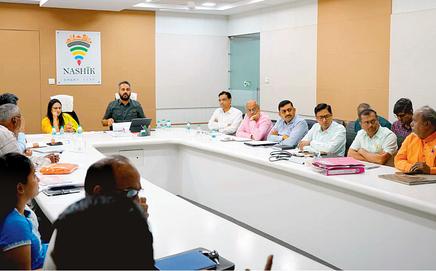 Officials review preparations for the Nashik-Trimbakeshwar Simhastha Kumbh Mela 