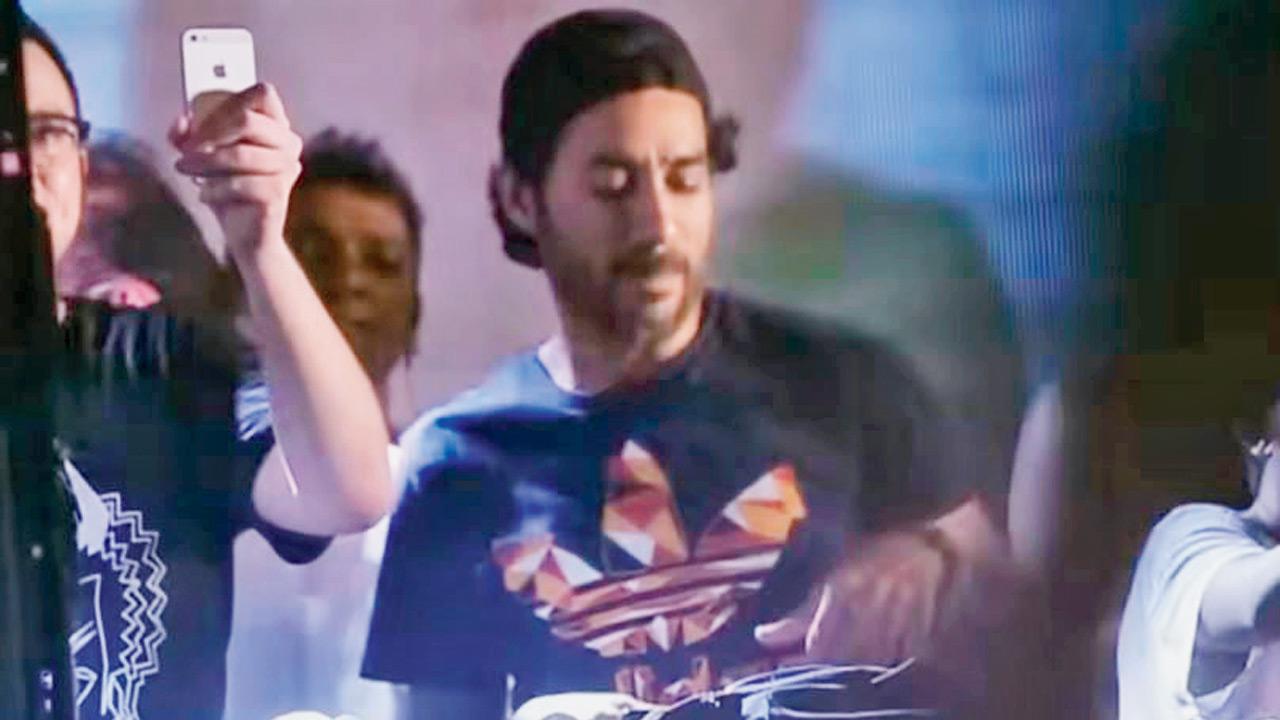 A dated photograph of Nucleya at the launch. PICS COURTESY/NUCLEYA ON YOUTUBE