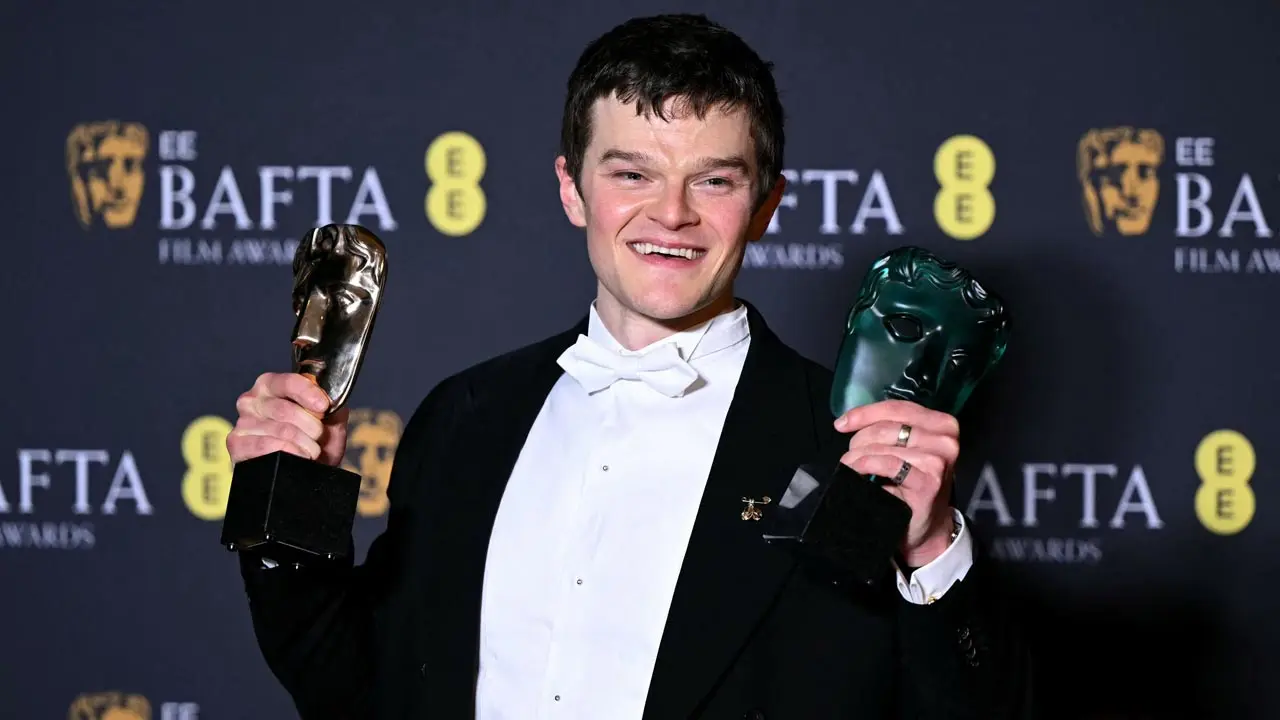 BAFTA 2026: I Swear star Robert Aramayo wins Best Actor, beats Timothee Chalamet