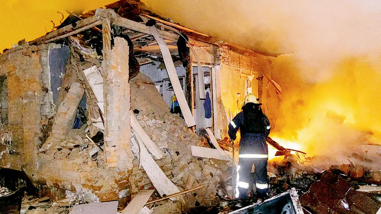 Russia fires 420 drones, 39 missiles at Ukraine as Geneva talks loom