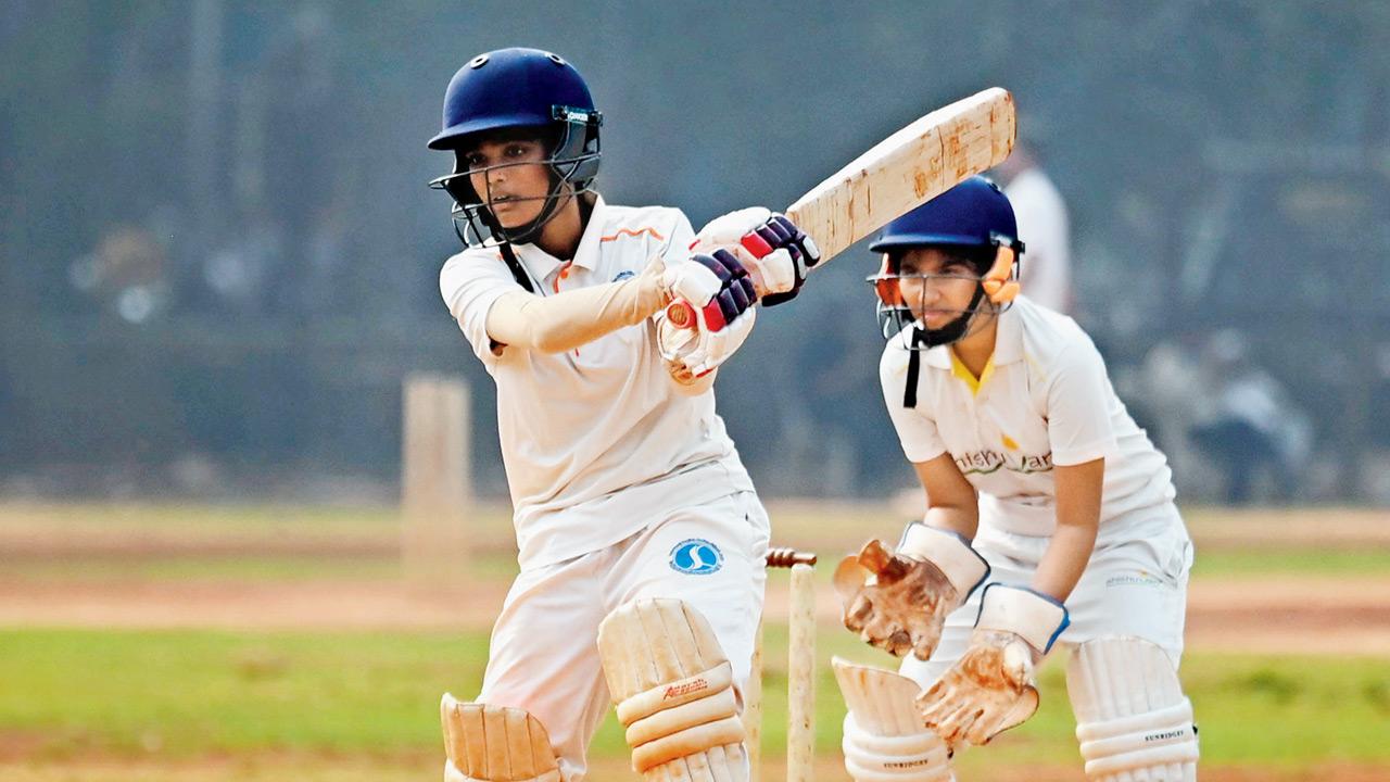 Manoramaben U-16 girls cricket: Sane Guruji girls cruise to 180-run win