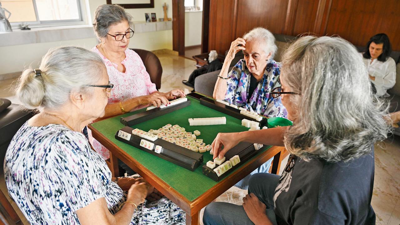 Mahjong has found a loyal fanbase in the city, including groups of senior citizens. FILE PIC/ASHISH RAJE
