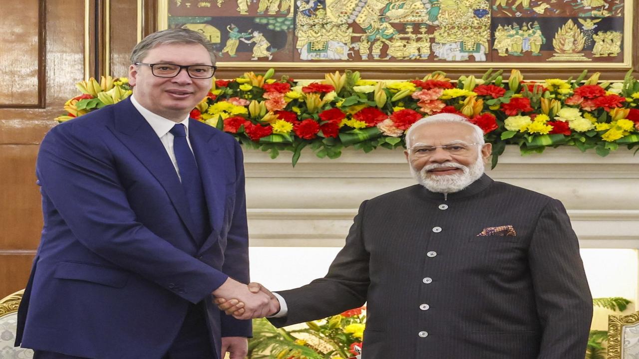 Further, PM Modi held talks with Serbian President Aleksandar Vucic, and discussed ways to deepen cooperation in areas such as defence, manufacturing, fertilisers and infrastructure