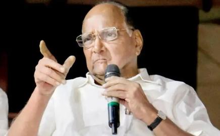 NCP (SP) chief Sharad Pawar. FILE PIC