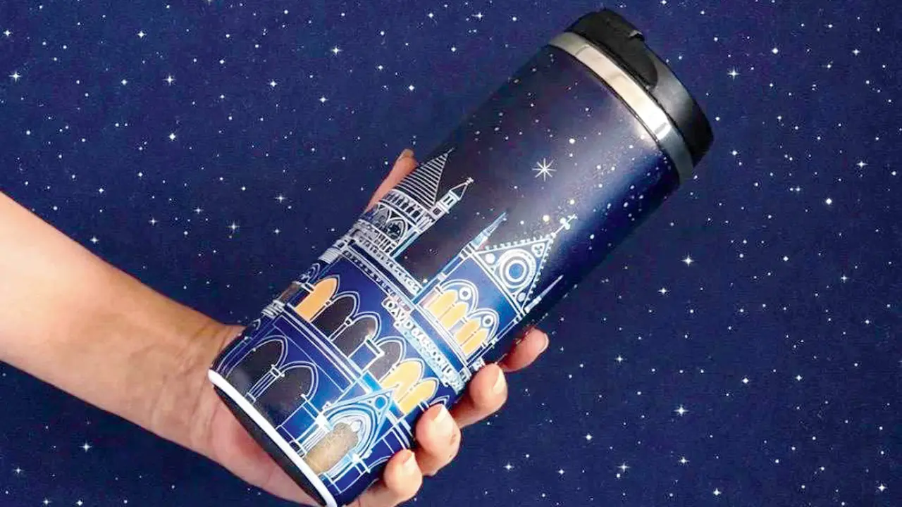 The Starry Night flask
