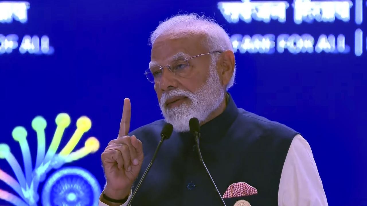 Speaking at the summit, PM Modi said, “AI too is a transformative power — if directionless, it leads to disruption, but with the right direction, it becomes a solution,” said PM Modi. “AI must be given an open sky, while command must remain in human hands