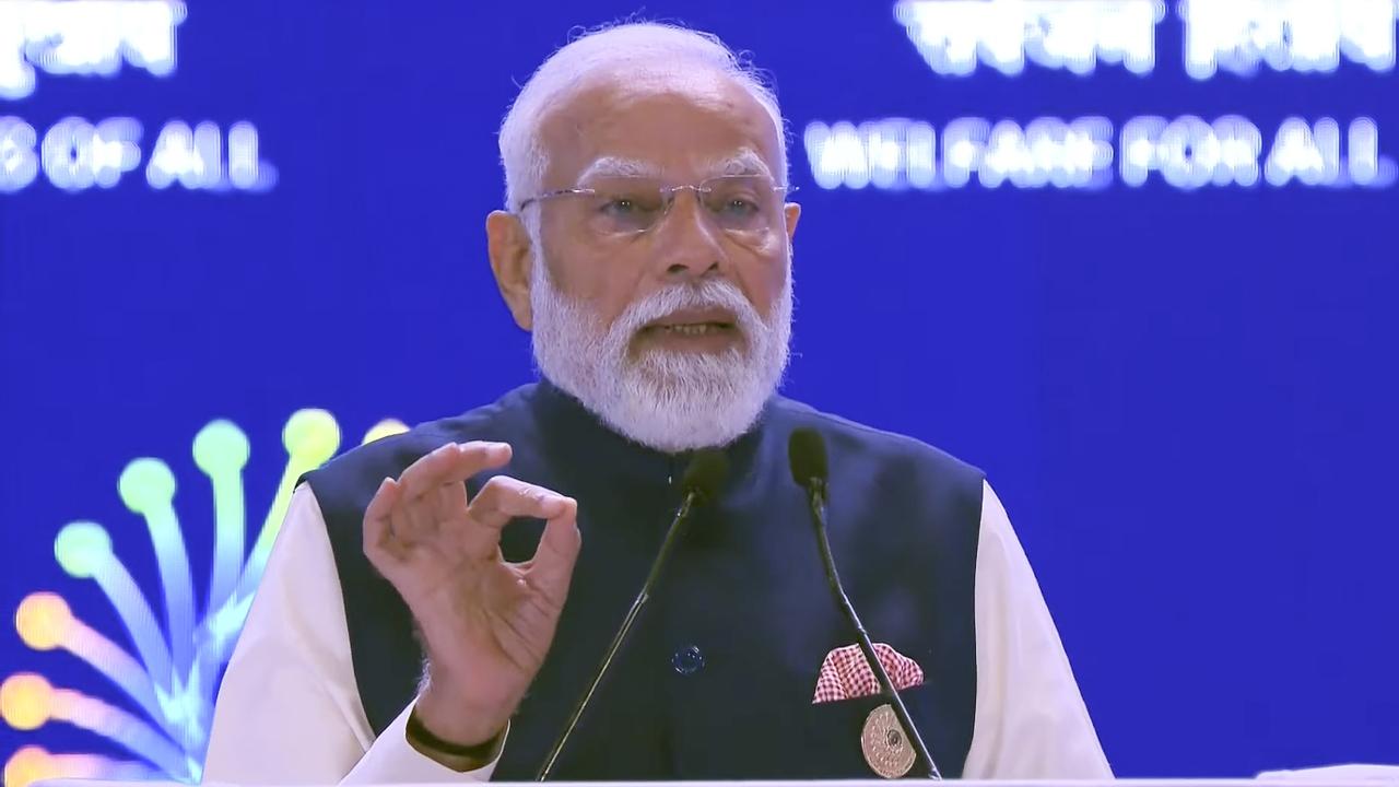 PM Modi introduced what he called the ‘MANAV’ vision for AI, presenting it as India’s human-centric framework for the 21st Century. “We must give AI an open sky, but also keep the command in our own hands. Like GPS suggests the route, but the final call on which direction to take remains ours. The direction we take AI in today will determine our future. Friends, today at the New Delhi AI Impact Summit, I present the ‘MANAV’ vision for AI -- MANAV, which means a human-centric Indian vision for AI,” he said