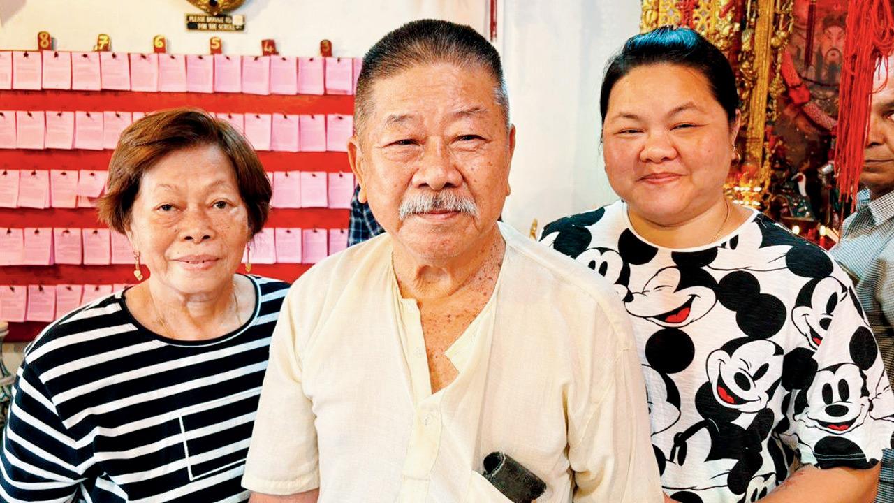 (From left to right) Marina Tan, Wing Tung Tan, Marilyn Tan